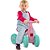 Bicicleta Infantil BABY Bike Equilíbrio Rosa com Estrutura Reforçada +18 Meses - Imagem 3