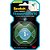 Fita Dupla Face 3M SCOTCH Fixa Forte Silicone TRANSPARENTE/VERDE 24MM X 2M - Imagem 1