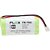 Bateria Telefone sem Fio 2.4V 600MAH PLUG Universal NI-MH - Imagem 1