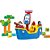 Brinquedo Educativo Navio Pirata BABY LAND com 30 Blocos - Imagem 2