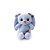 Pelúcia Coelho Lucas Azul Bebê 35CM Antialérgico - Imagem 1