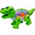 Dinossauro REX com Som e LUZ Transparente 31X19CM - Imagem 2