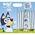 Livro Infantil de Colorir Bluey ARTE de Colorir com Lápis - Imagem 1