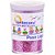 Glitter PVC Rosa 3G Pacote com 12 Unidades para Artesanato - Imagem 1