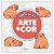 Livro Infantil de Colorir ARTE e COR Capivaras 27X27 com 36 Páginas - Imagem 1