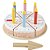 Brinquedo Bolo de Aniversário de Madeira FISHER-PRICE com 14 Peças - Imagem 2