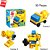 Brinquedo para Montar SET CONSTRUÇÃO/POLÍCIA 3 em 1 Sortido (display com 10) - Imagem 9