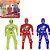 Boneco Hero Squad com 3 Personagens de Ação - Imagem 1