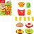 Brincando de Casinha KIT Comidinha Legal Infantil - Imagem 1