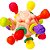 Brinquedo Educativo Bolinha Sensorial Atômica TOY MIX 6,5X10CM +4 Meses - Imagem 1