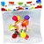 Brinquedo Educativo Bolinha Sensorial Atômica TOY MIX 6,5X10CM +4 Meses - Imagem 2
