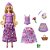 Boneca Disney Princesa Rapunzel Fashion 2 em 1 com Acessórios - Imagem 1