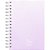 Agenda 2026 STAR Espiral Capa Dura 140X200MM 160 Folhas Lilás KIT - Imagem 2