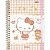 Agenda Planner 2026 Hello KITTY Espiral 80 Folhas 175X242MM (pacote com 4) - Imagem 3