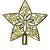Estrela Ponteira Natalina 10CM para Topo da árvore de Natal - Imagem 1