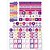 Caderno 01X1 Capa Dura Besties Forever 80 Folhas Pacote com 4 Unidades - Imagem 2