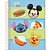 Caderno 01X1 Capa Dura Disney Emoji 80 Folhas Pacote com 4 Unidades - Imagem 8
