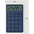 Calculadora Mesa 12 Dígitos Azul Solar e Bateria PC110 - Imagem 1