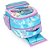 Mochila Infantil com Rodinha STITCH Azul G com Cetim e Pelúcia - Imagem 4