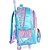 Mochila Infantil com Rodinha STITCH Azul G com Cetim e Pelúcia - Imagem 6