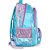 Mochila Infantil STITCH Azul G com Cetim e Pelúcia - Imagem 5