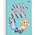 Caderno 01X1 Capa Dura Bluey 80 Folhas Pacote com 4 Unidades - Imagem 8