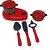 Kit Cozinha Brincando de Casinha RED Pequeno com 4 Módulos Sortidos - Imagem 2