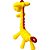 Brinquedo para Bebe Girafinha de Silicone Amarelo - Imagem 3