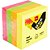 Bloco de Recado Autoadesivo 51X51MM Cubinho Fluorescente com 4X10 Unidades - Imagem 3