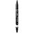 Pincel Marcador Permanente Duas Pontas 0,5MM e 1,0MM Preto Caixa com 12 Unidades - Imagem 2
