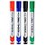 Pincel Quadro Branco Ponta Redonda 2,0MM 4 Cores Blister - Imagem 1