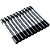 Pincel Quadro Branco Ponta Redonda 2,0MM Preto Caixa com 12 - Imagem 1