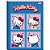 Caderno Brochura 1/4 Capa Dura Hello KITTY 80 Folhas Pacote com 5 Unidades - Imagem 5