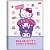Caderno Brochurão Capa Dura Besties Forever 80 Folhas Pacote com 5 Unidades - Imagem 4