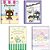Caderno Brochurão Capa Dura Hello KITTY e Amigos 80 Folhas Pacote com 5 - Imagem 1