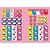 Caderno Brochurão Capa Dura Hello KITTY e Amigos 80 Folhas Pacote com 5 - Imagem 7