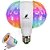 Lâmpada LED RGB 6W com Som Bluetooth e Controle Remoto - Imagem 1
