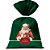 Saco Metalizado 35X55CM Natal Tempo de Celebrar Vermelho Pacote C/ 50 - Imagem 3