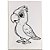 Tela para Pintura Riscada Brasil Gabi Calazans 15X22CM Pacote com 4 - Imagem 3