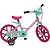Bicicleta Infantil ARO 14 Unicórnio com Cestinha e Rodinhas Laterais - Imagem 1