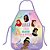 Avental Escolar Infantil Princesas em Peva 385X485MM - Imagem 1