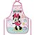 Avental Escolar Infantil Minnie KIDS em PVC 390X490MM - Imagem 1