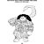 Livro Infantil Colorir Moana 2 Colorir e Aprender PCT.C/03 - Imagem 3