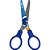 Tesoura Escolar Decorada Orion 13CM Astronauta Blister C/ 1 - Imagem 3