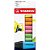 Caneta Marca Texto Stabilo BOSS Mini 5 Cores Estojo - Imagem 3