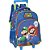 Mochila Infantil com Rodinha Super Mario BROS G Azul - Imagem 3