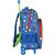 Mochila Infantil com Rodinha Super Mario BROS G Azul - Imagem 3