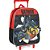 Mochila Infantil com Rodinha Batman Vermelha - Imagem 2