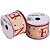 Fita ARAMADA Natal 63MM X 10M Noel com Glitter - Imagem 2