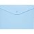 Pasta Envelope A4 Azul Pastel Pacote com 5 - Imagem 3